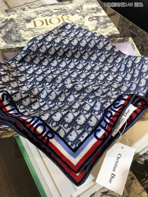 Dior 140X140cm 70%山羊绒 30%真丝 E (10)