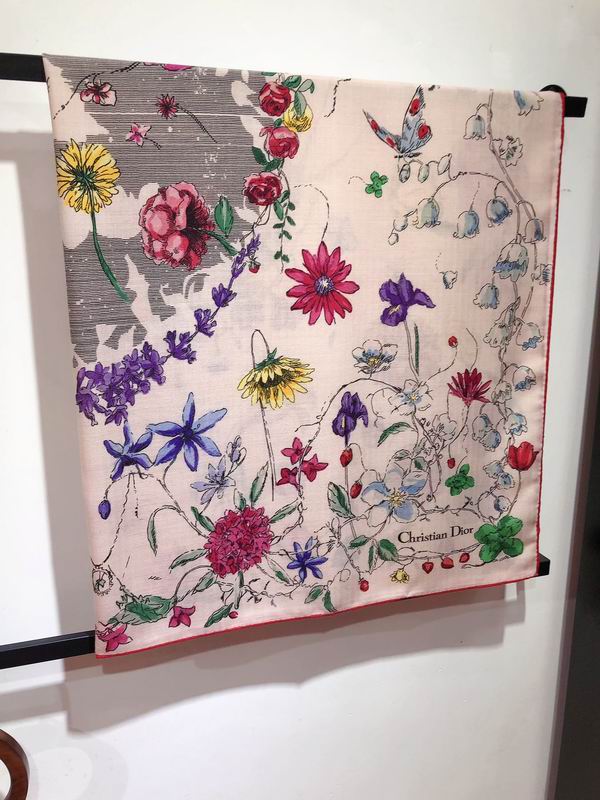 Dior 140X140cm 70%羊绒 30%真丝 E (1)