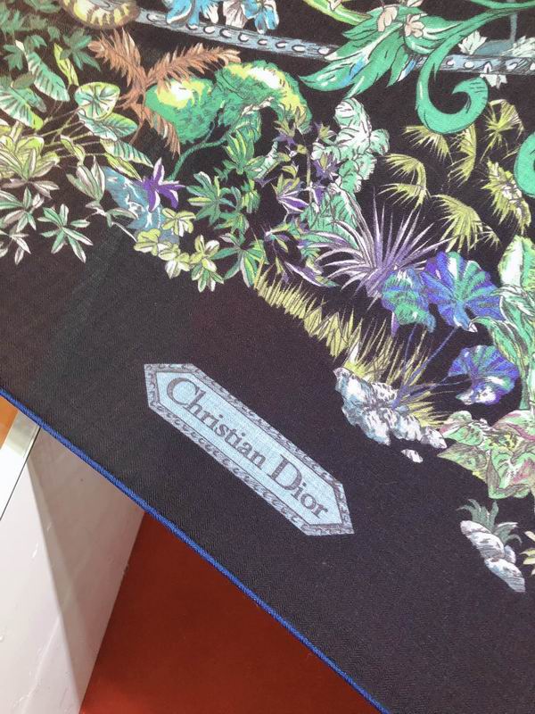 Dior 140X140cm 70%羊绒 30%真丝 E (1)