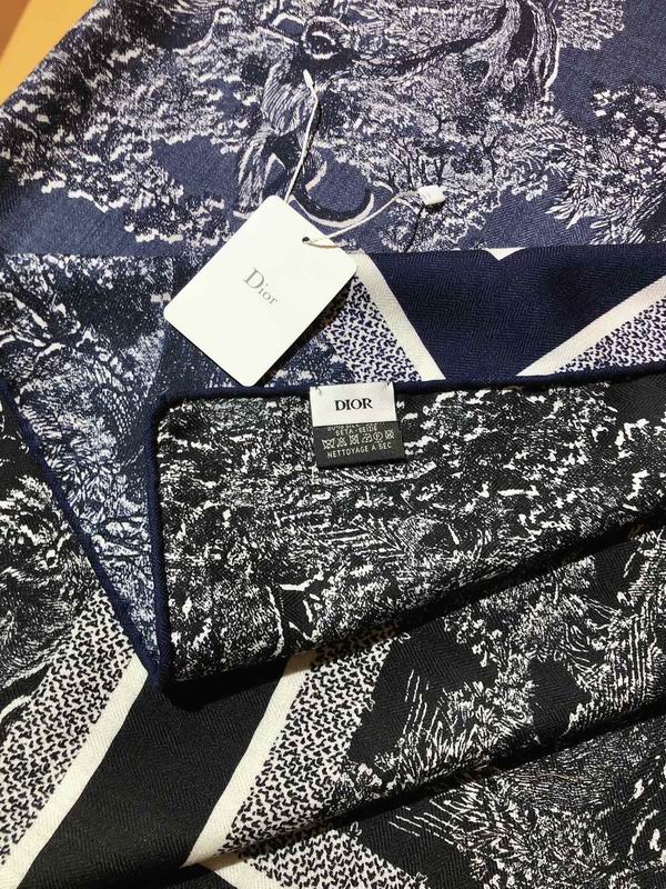 Dior 140X140cm 70%羊绒 30%真丝 E (3)