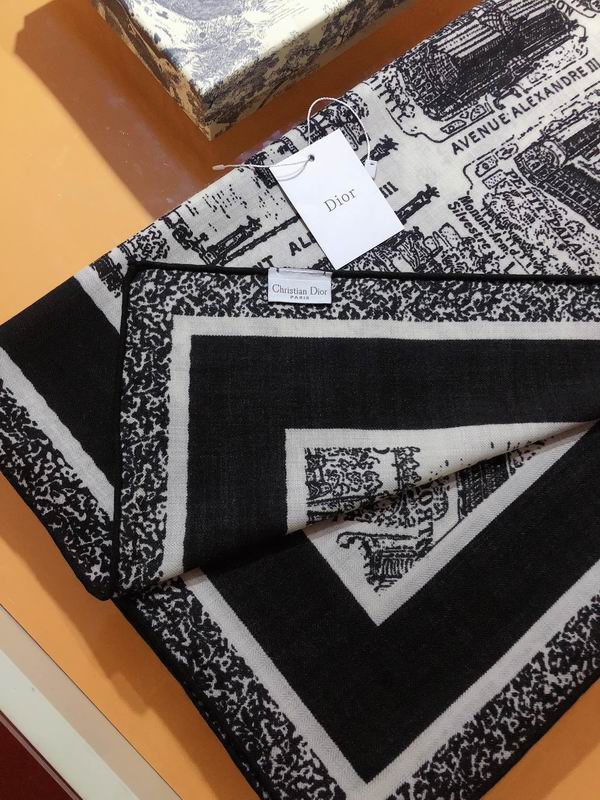 Dior 140X140cm 70%羊绒 30%真丝 E (5)