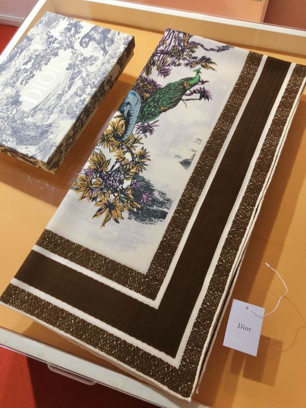 Dior 140X140cm 70%羊绒 30%真丝 E (6)