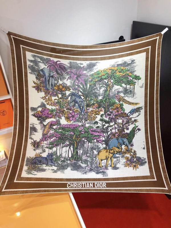 Dior 140X140cm 70%羊绒 30%真丝 E (7)