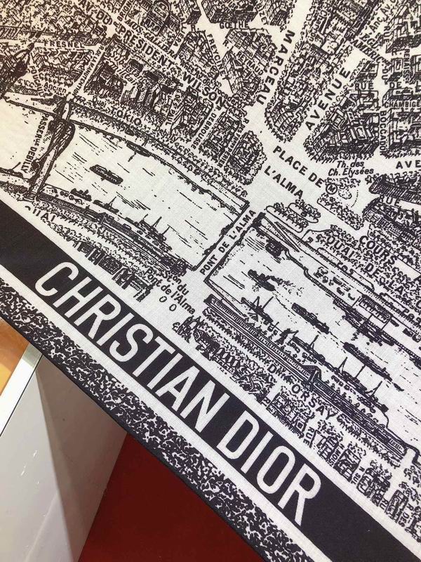 Dior 140X140cm 70%羊绒 30%真丝 E (8)