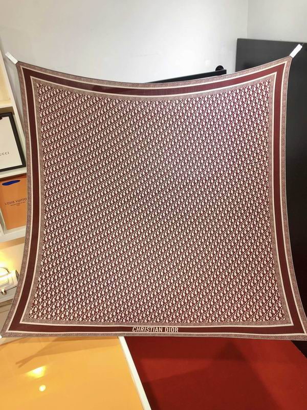 Dior 140X140cm 70%羊绒30%真丝 E (1)