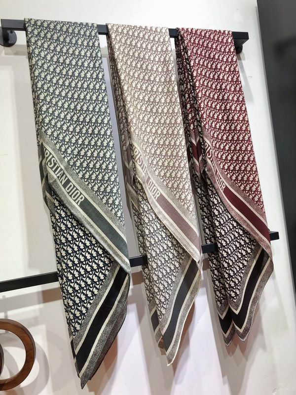 Dior 140X140cm 70%羊绒30%真丝 E (10)