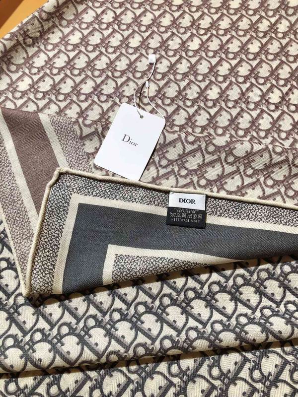 Dior 140X140cm 70%羊绒30%真丝 E (11)