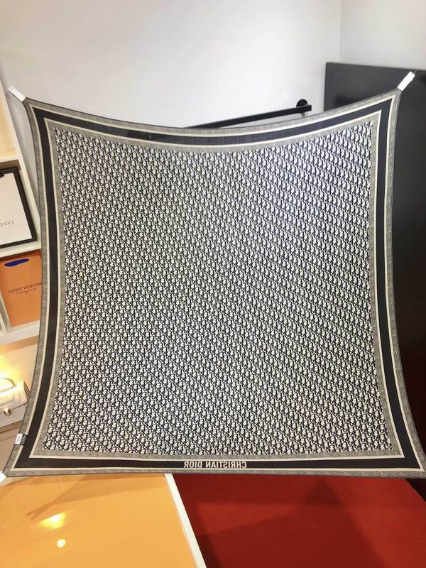 Dior 140X140cm 70%羊绒30%真丝 E (18)