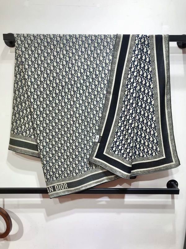 Dior 140X140cm 70%羊绒30%真丝 E (21)