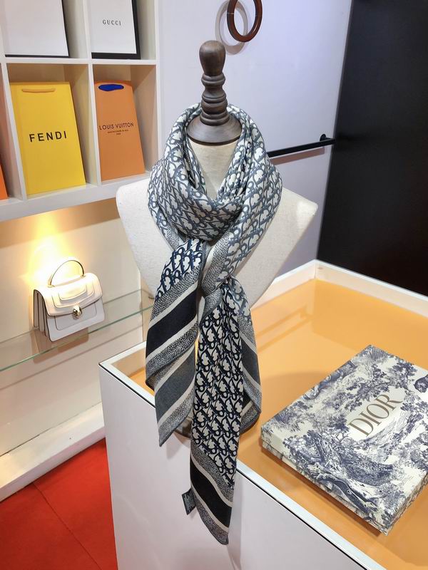 Dior 140X140cm 70%羊绒30%真丝 E (25)