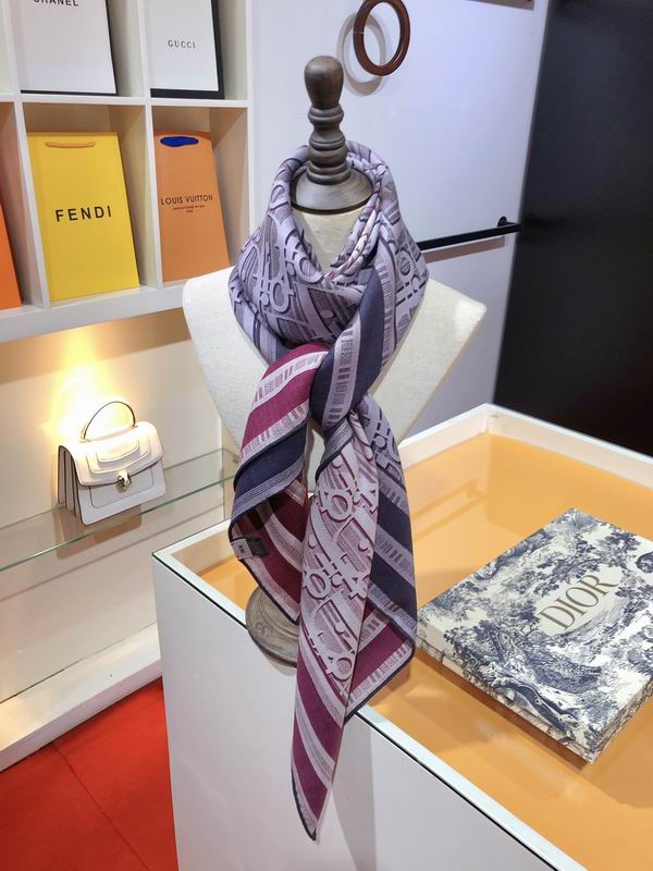 Dior 140X140cm 70%羊绒30%真丝 E (3)