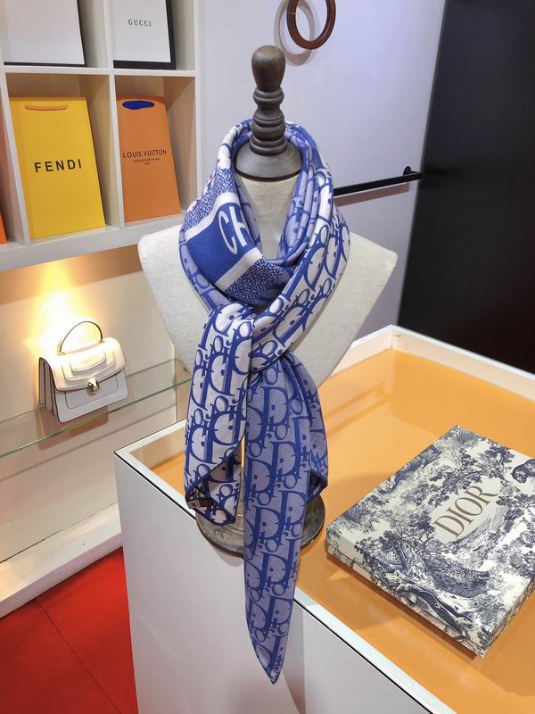 Dior 140X140cm 70%羊绒30%真丝 E (6)