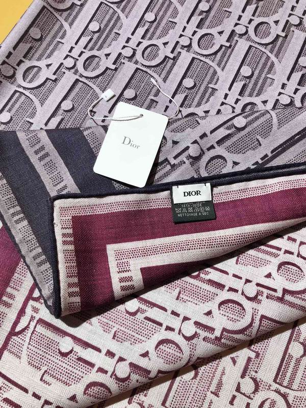 Dior 140X140cm 70%羊绒30%真丝 E (6)