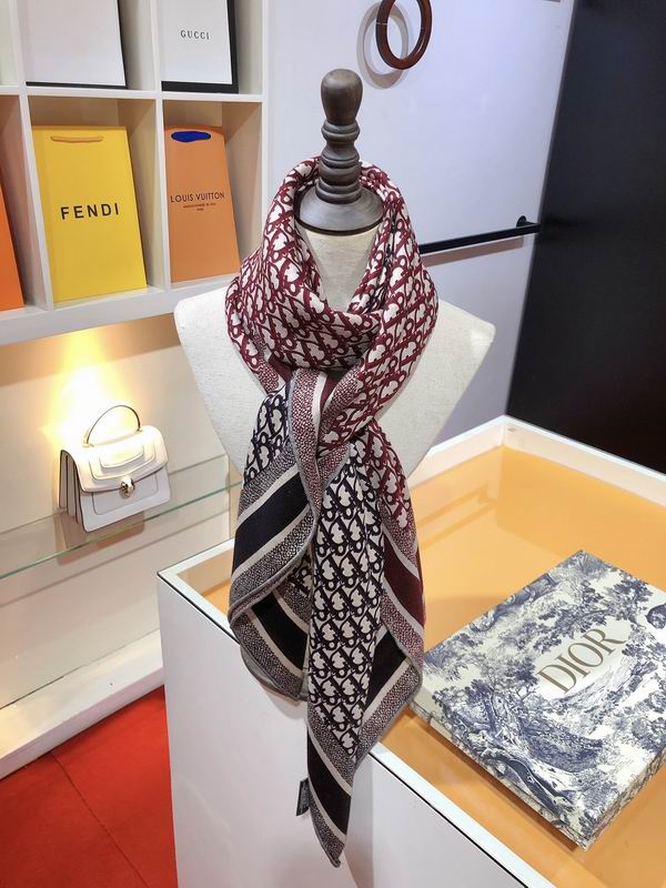 Dior 140X140cm 70%羊绒30%真丝 E (6)