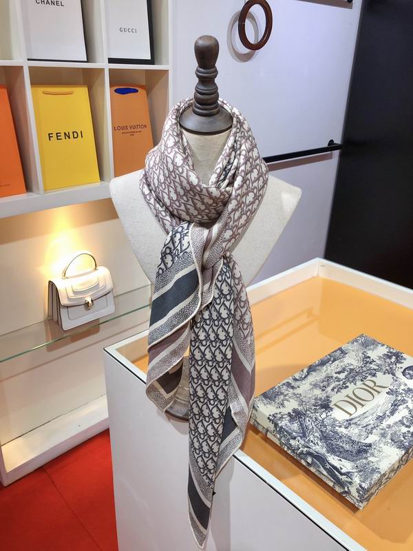 Dior 140X140cm 70%羊绒30%真丝 E (9)