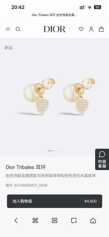 Dior Earring 05yxh41 (4)