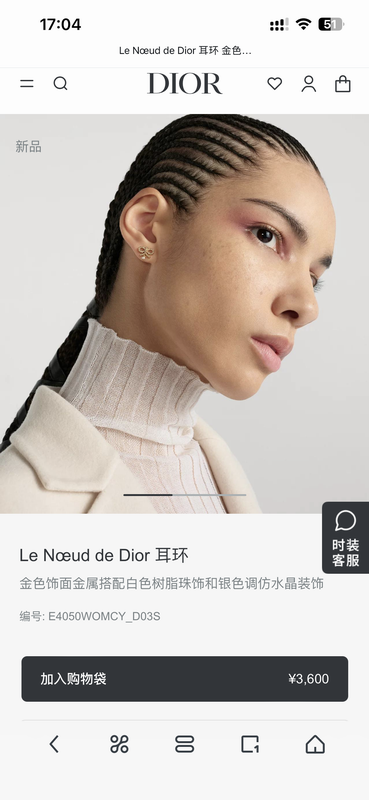 Dior Earring 05yxh83 (4)