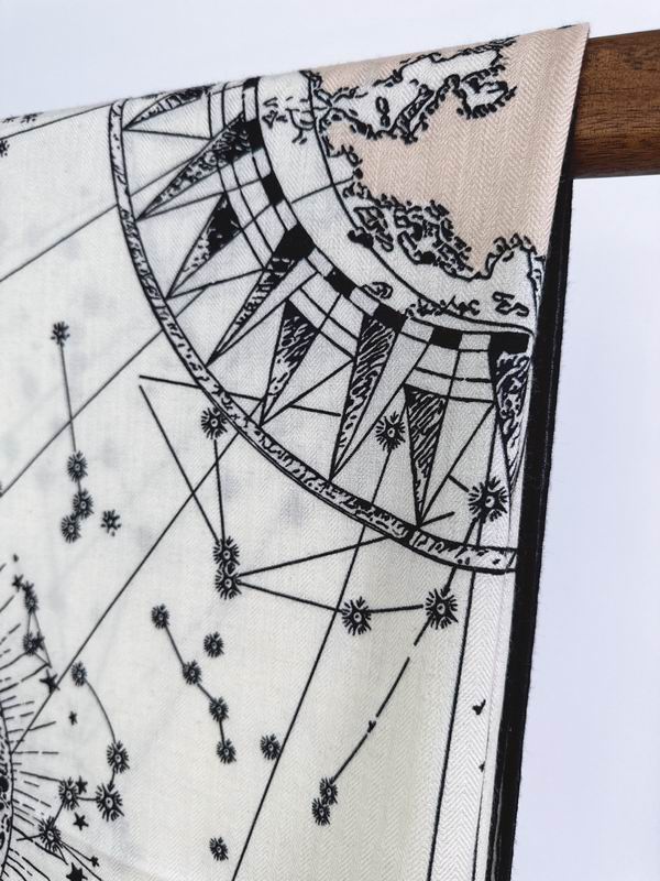 Dior Scarf 135X135cm 70%羊毛 30%真丝 E06 (1)