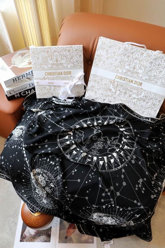 Dior scarf 140X140cm E (11)