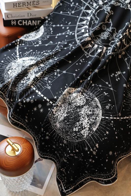 Dior scarf 140X140cm E (16)