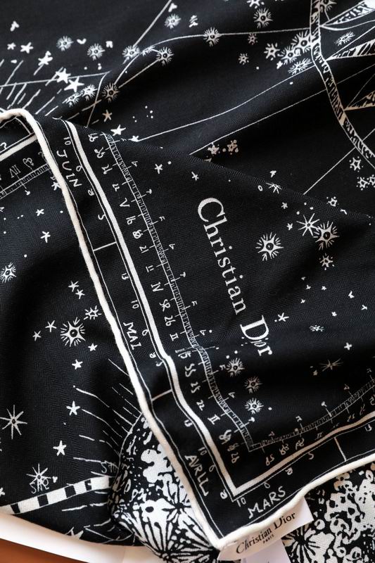 Dior scarf 140X140cm E (17)