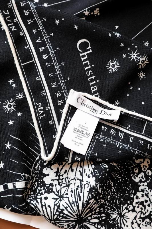 Dior scarf 140X140cm E (18)