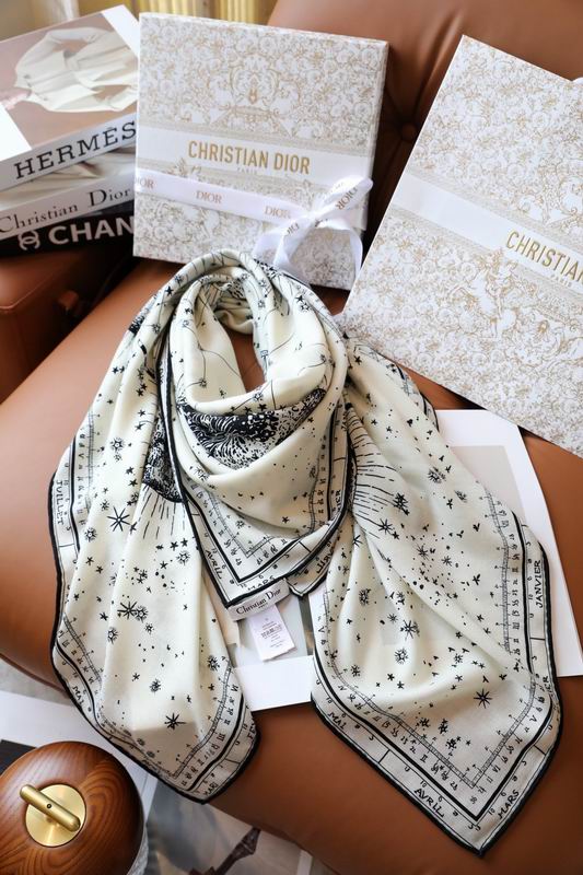 Dior scarf 140X140cm E (5)