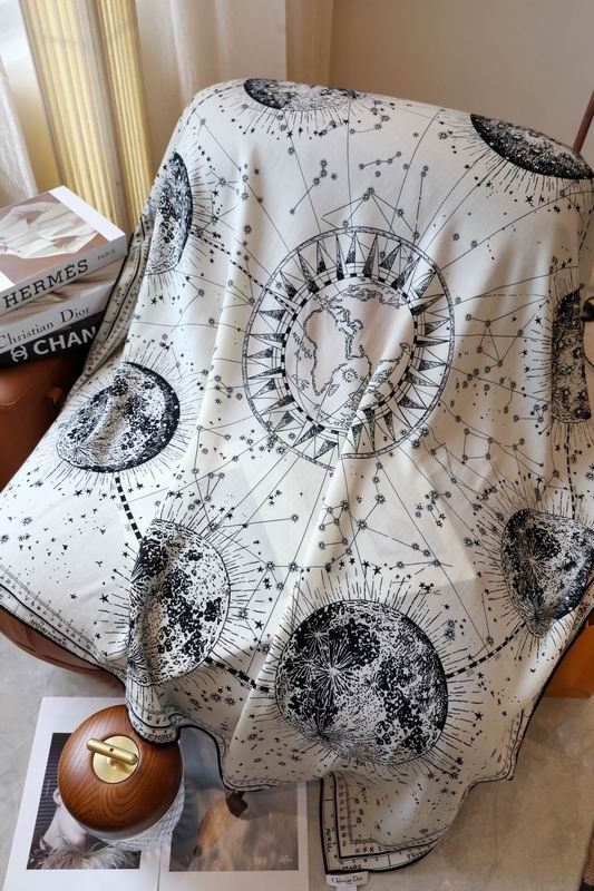 Dior scarf 140X140cm E (6)