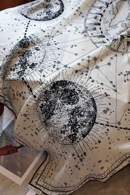 Dior scarf 140X140cm E (7)