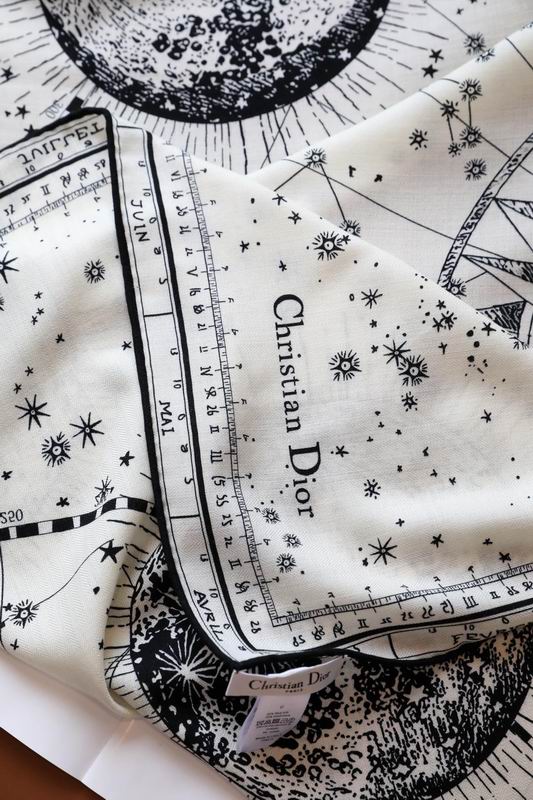 Dior scarf 140X140cm E (8)