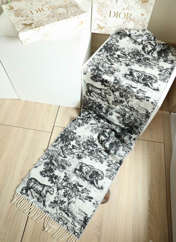 Dior scarf 45X190cm E (2)