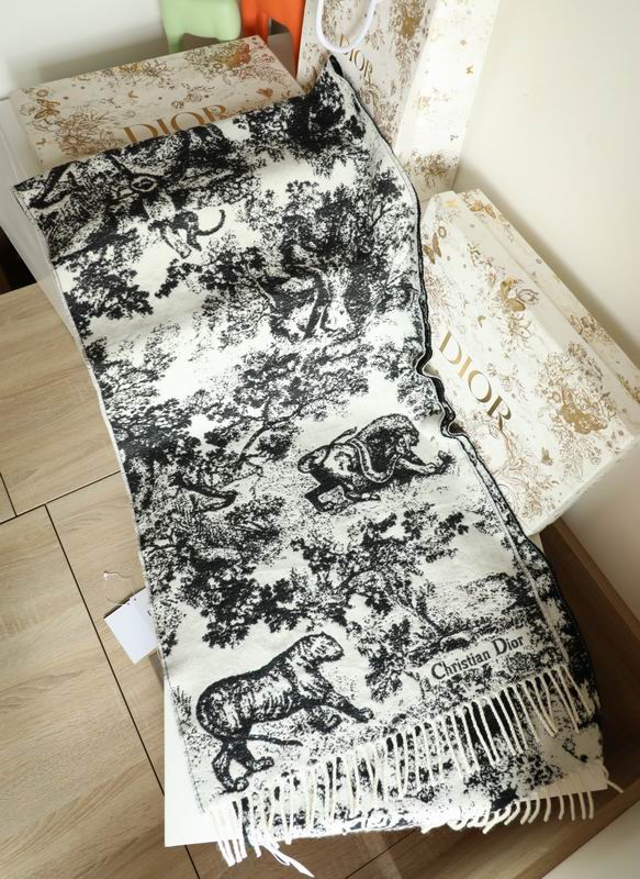 Dior scarf 45X190cm E (3)