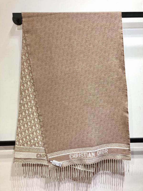 Dior scarf 48X200cm 59%羊绒 41%羊毛 E (1)
