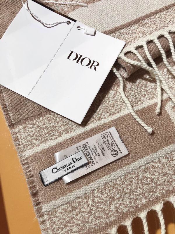 Dior scarf 48X200cm 59%羊绒 41%羊毛 E (3)
