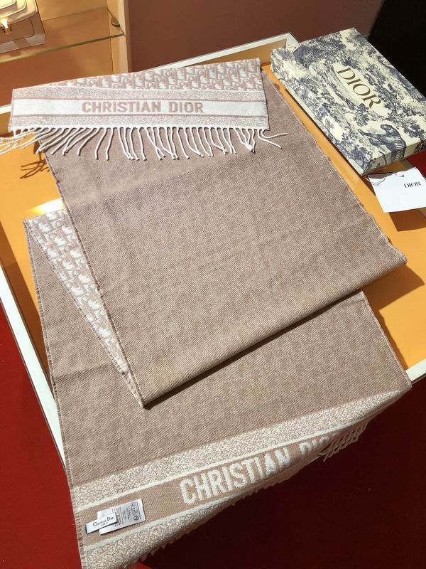 Dior scarf 48X200cm 59%羊绒 41%羊毛 E (4)