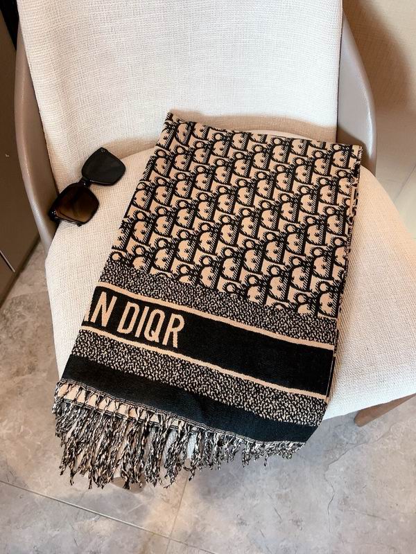 Dior scarf 50X180cm  100%羊毛 E (17)