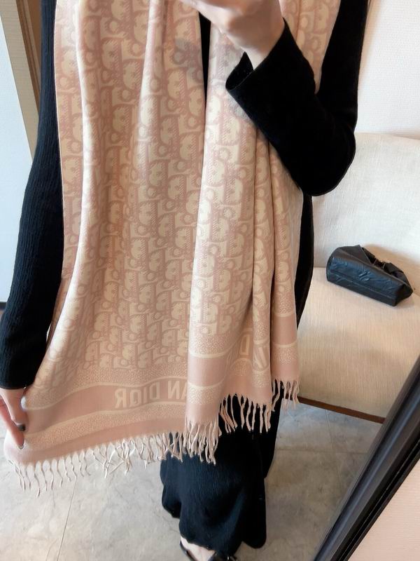 Dior scarf 50X180cm  100%羊毛 E (2)