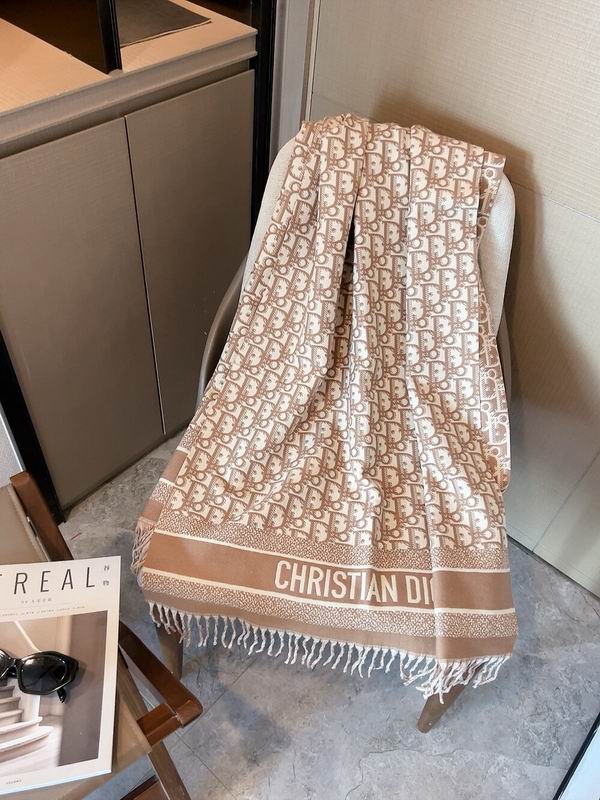 Dior scarf 50X180cm  100%羊毛 E (20)