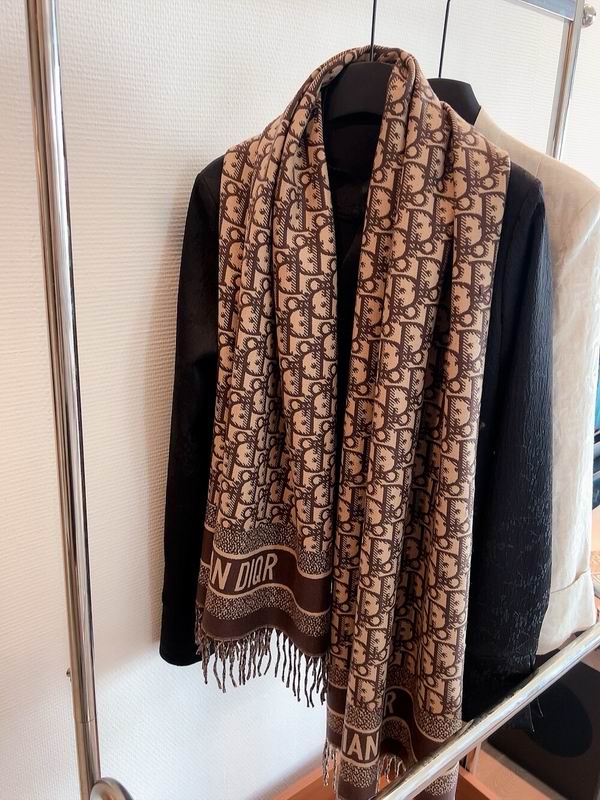 Dior scarf 50X180cm  100%羊毛 E (24)