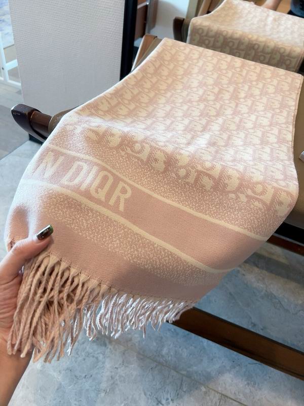 Dior scarf 50X180cm  100%羊毛 E (3)