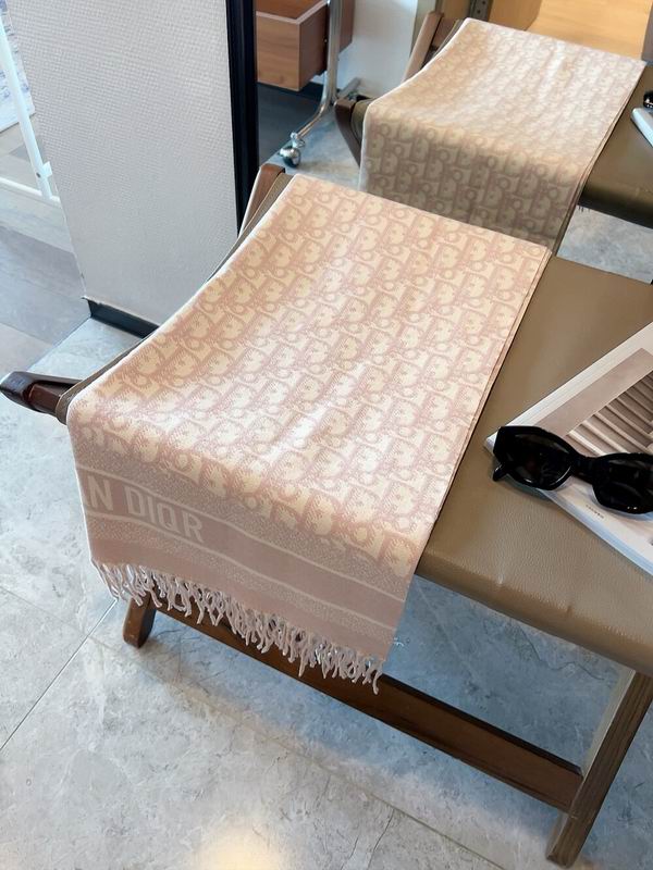 Dior scarf 50X180cm  100%羊毛 E (4)