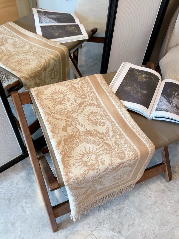 Dior scarf 50X180cm  100%羊毛 E (5)