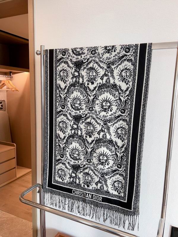 Dior scarf 50X180cm  100%羊毛 E (6)