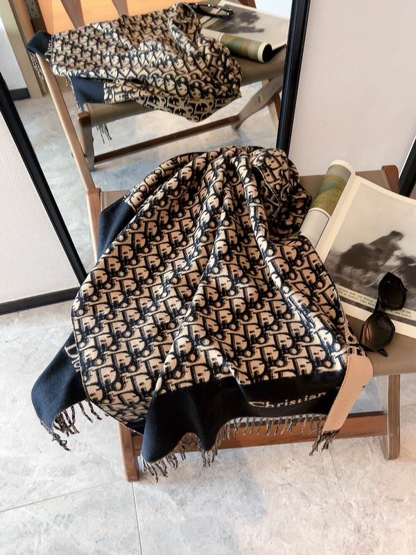 Dior scarf 50X180cm 100%羊毛 E (13)