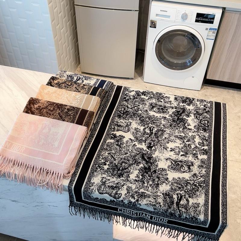 Dior scarf 50X180cm 100%羊毛 E (13)