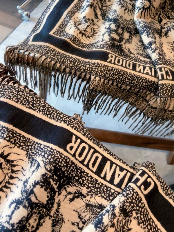 Dior scarf 50X180cm 100%羊毛 E (14)