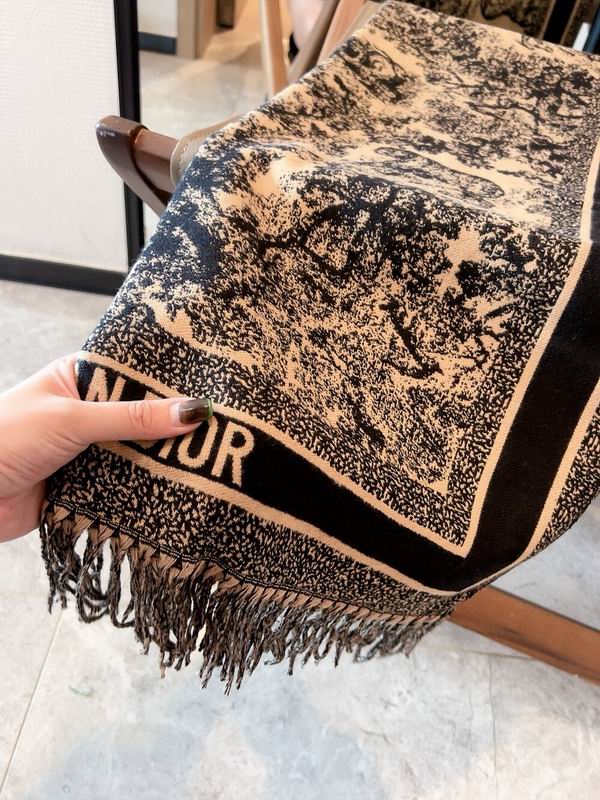 Dior scarf 50X180cm 100%羊毛 E (16)