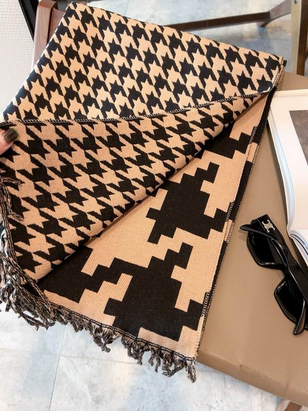 Dior scarf 50X180cm 100%羊毛 E (17)