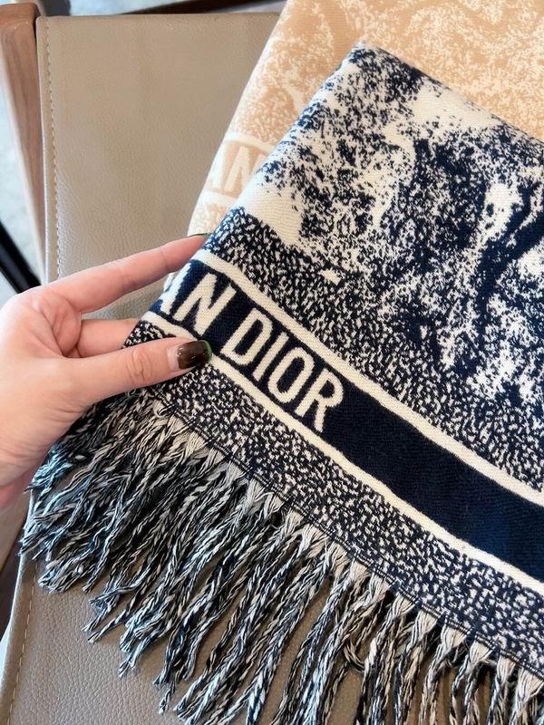 Dior scarf 50X180cm 100%羊毛 E (19)