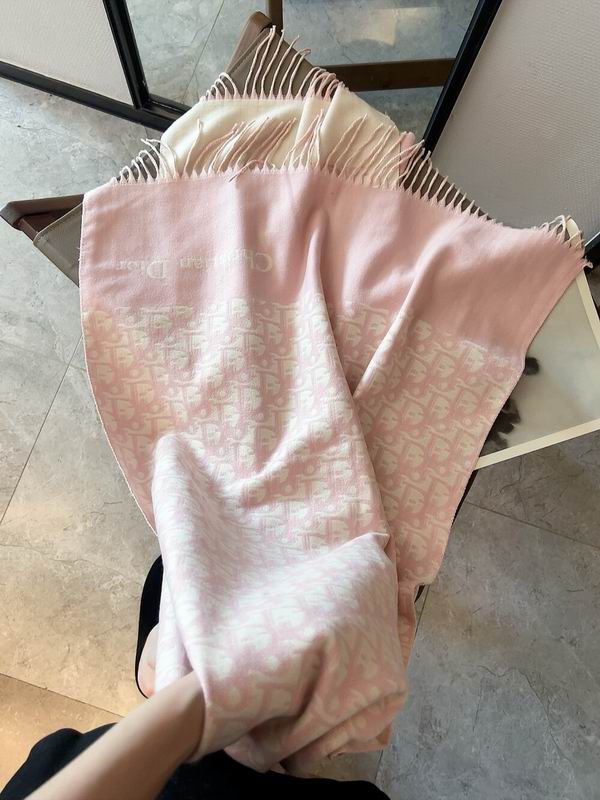 Dior scarf 50X180cm 100%羊毛 E (2)